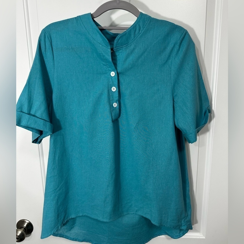 Unbranded Linen like Tunic Top Size XL